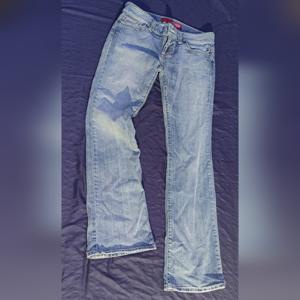 Guess "Daredevil" boot cut jeans